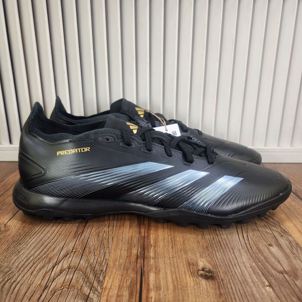 Adidas Predator League Turf Mens Sz 13 Black Athletic Soccer Cleats Boots IF6377